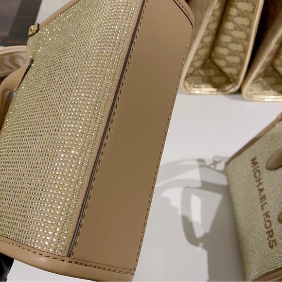 Michael Kors XS Mirella Crystal Crossbody - Picture 6 of 8